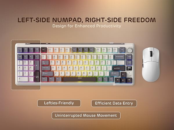 left side numpad