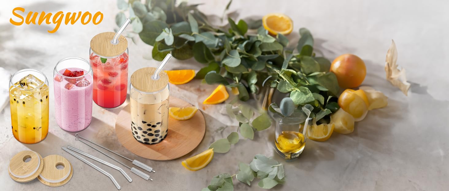 glass cups