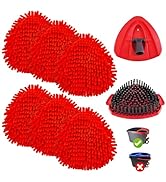 Chenille Duster Mop Head Compatible with O Cedar Easywring 1-Tank,Spin Mops Heads Replacements fo...
