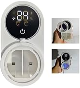 callngnuo Wall-Mounted Toothbrush Holder for Bathrooms, Auto-Sensing Cover, Cleaner, Air-Drying F...
