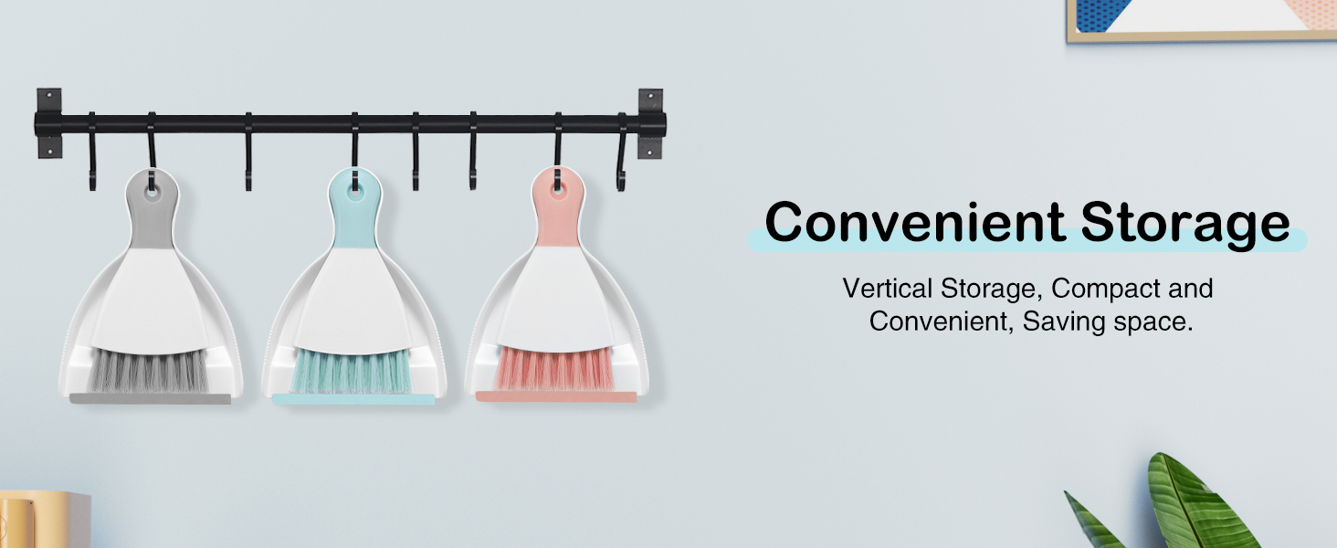 Mini Dustpan and Brush Set