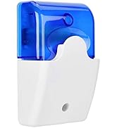 12V Wired Strobe Siren, 110dB Wired Indoor Audible and Aisual Siren Sound Alarm for Home Security...