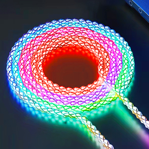 rgb light up usb type c cable