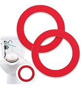Flush Valve Seal for Mansfield 210/211 Flush Valve - 2-Pack Toilet Gasket Replacement Parts - Upg...
