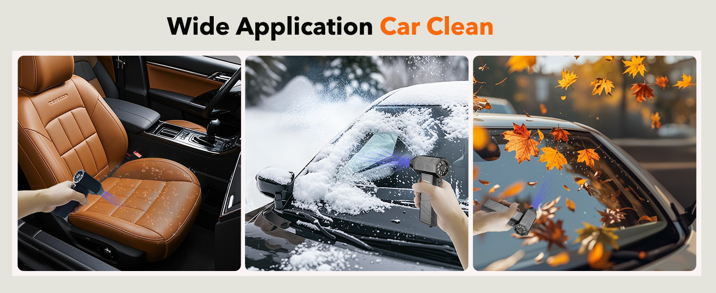 Compressed Air Duster for Car Clean