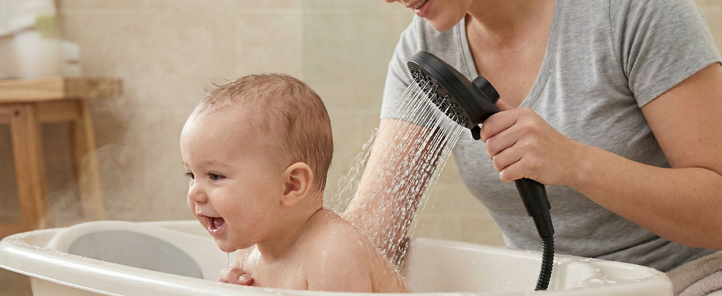 handheld shower head