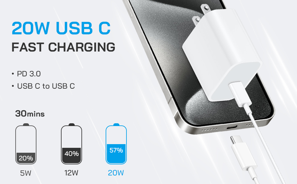 iphone 15 charger fast charging