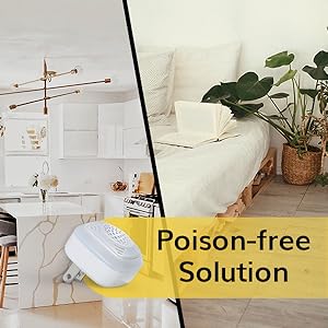 OWLTRA Ultrasonic Rodent Repeller is a poison-free solution to your pest problem