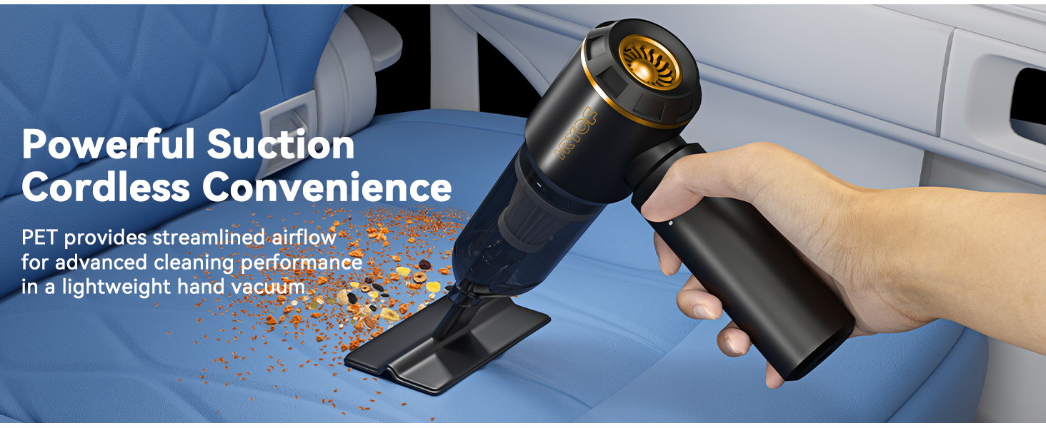 HRYCF handheld car vacuum