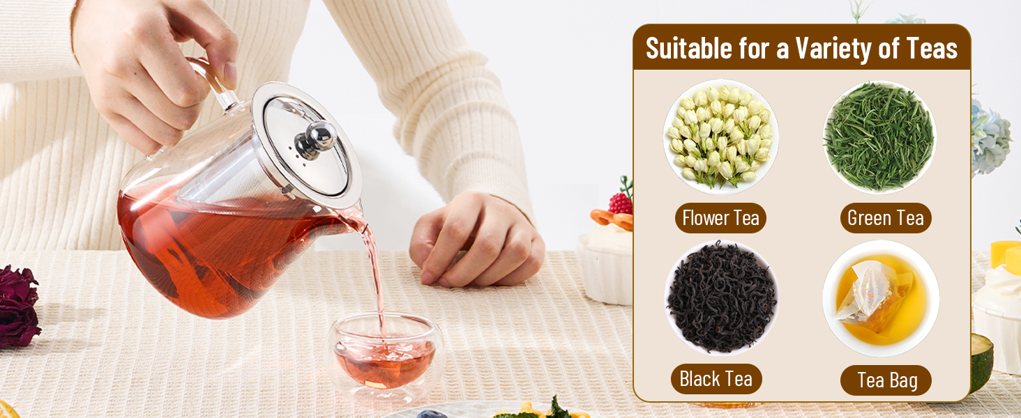 tea maker for loose leaf tea