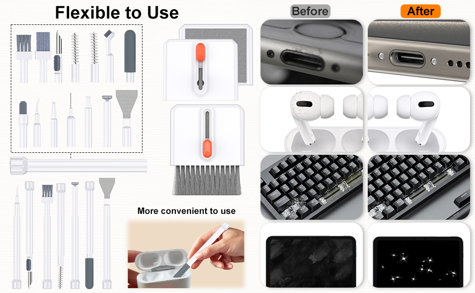 Cleaning kit for keyboard