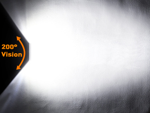 Nilight 7 Inch Triple Row Spot Flood Combo Side Shooter Light Bar 200° lighting angle