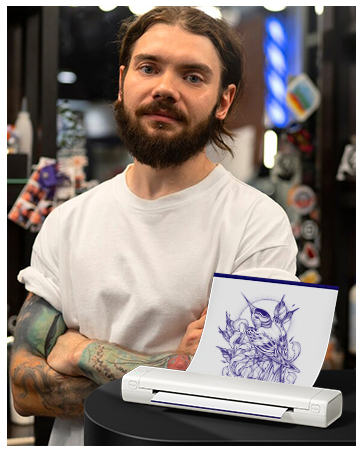 stencil machine for tattooing