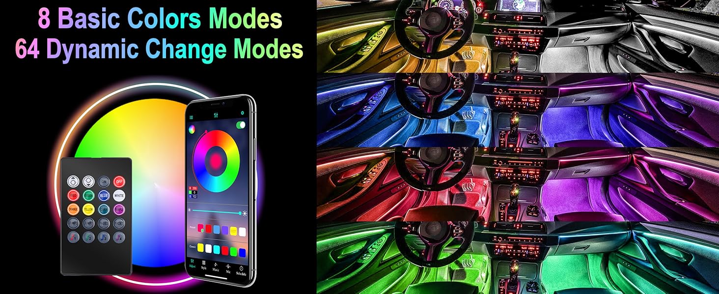 8 Basic Colors Modes