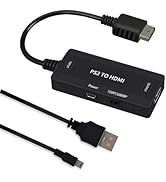 Tectinter PS2 to HDMI Adapter - PS2 HDMI Converter Cable for PlayStation 2/PS1/PS3,True YPbPr HD ...