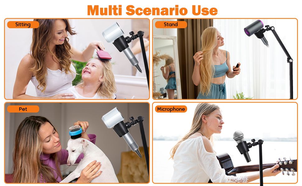 Hair Dryer Clamp Stand