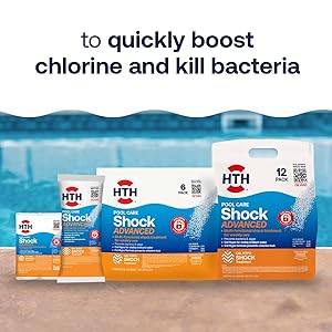 quickly boost chlorine and kill bacteria