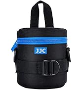 JJC Deluxe Lens Case Pouch Bag for Canon EF-S 18-55mm/EF 50mm f1.8/RF-S 18-150mm, Nikon AF-S 18-5...