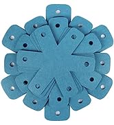 BYKITCHEN Pot Pan Protectors, Set of 12 and 4 Different Sizes, Larger &amp; Thicker Cyan Pan Protecto...