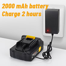 21v battery electric spin scrubber