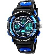 Dayllon Kids Digital Watch Outdoor Sports 50M Waterproof Electronic Watches Alarm Clock 12/24 H S...