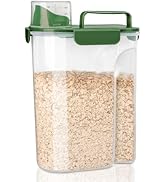 Komzon Rice Container, Airtight Rice Storage Container 10lb, Cereal Containers Storage, BPA Free ...