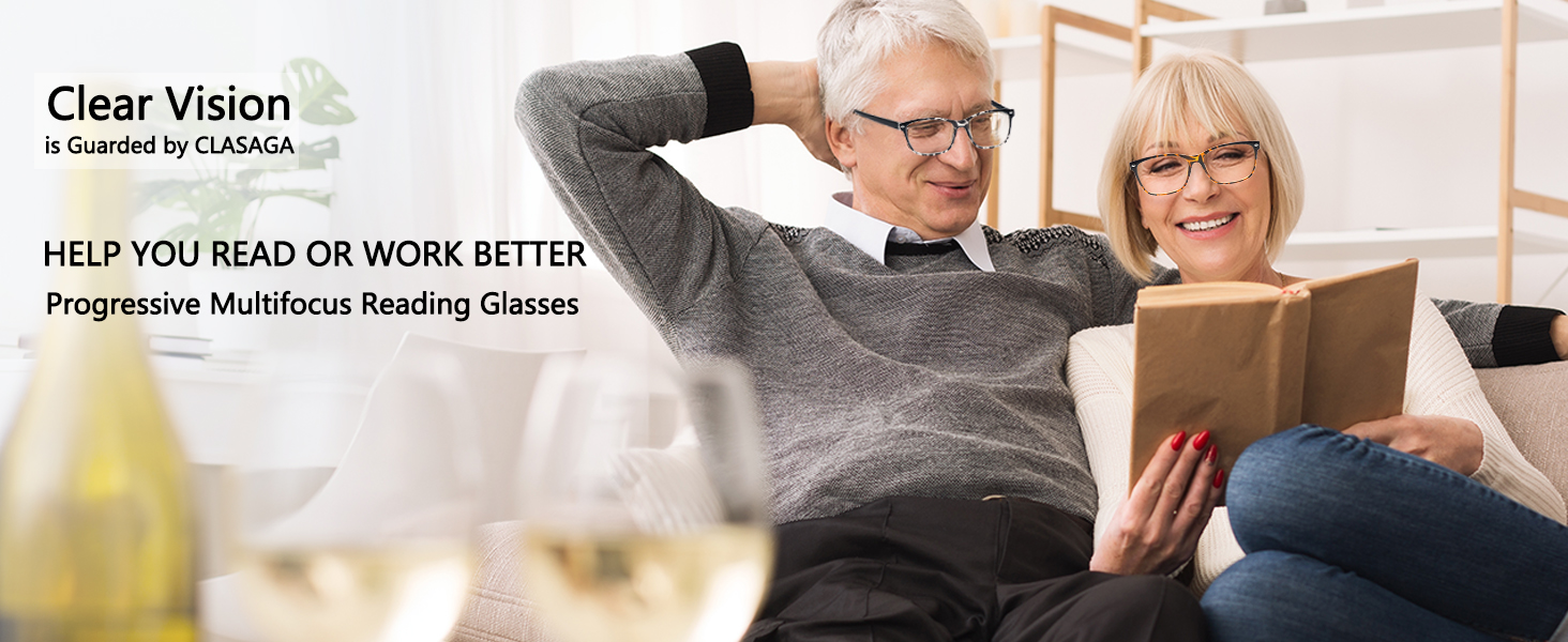 transition reading glasses for women