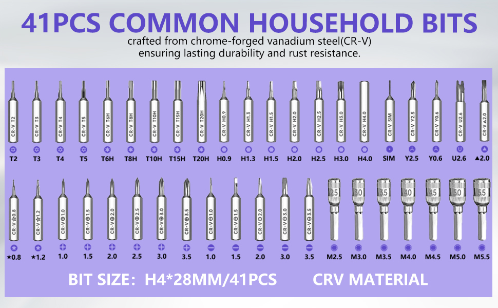 48in1 screwdriver set