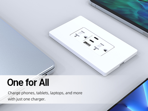 usb receptacle outlet