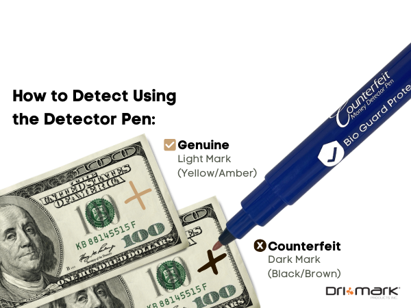Counterfeit Pen UV Detection