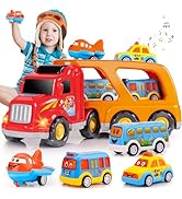 Nicmore Carrier Truck Toddler Toys Car: Transport Toy for 1 2 3 4 Year Old Boys Girls 18 Month 5-...