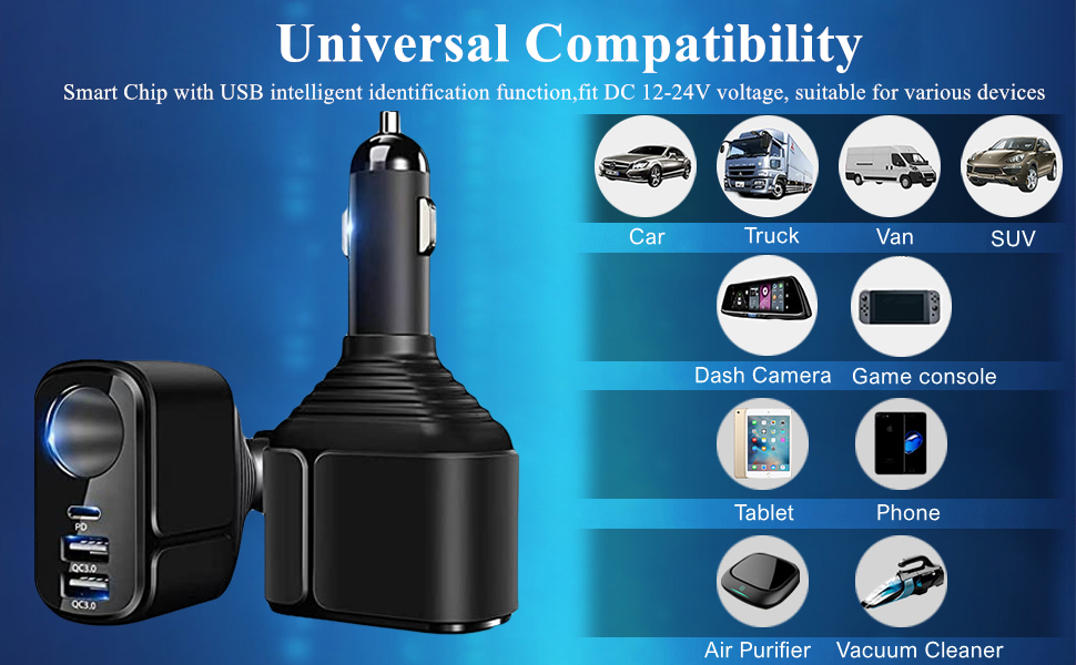 car phone charger car charger iphone car charger usb fast car charger car adapter multi port