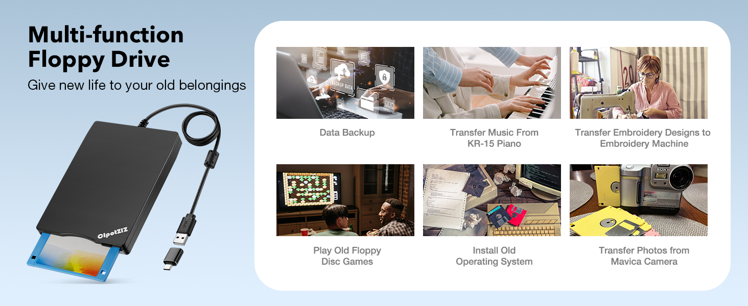 usb floppy drive 3.5-inch external