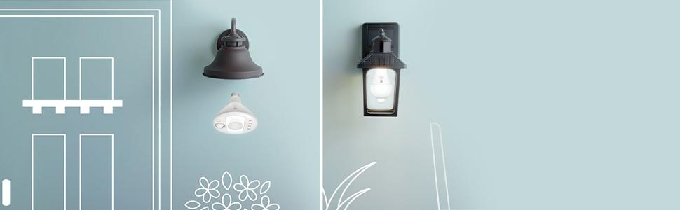 Use bulbs independently or link up to 30 other LED+ Linkable Motion lights to brighten larger spaces