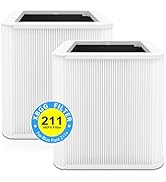 XBGG 211+ Replacement Filter Compatible with Blue Pure 211 Air Purifier Series, 2-in-1 Filtration...