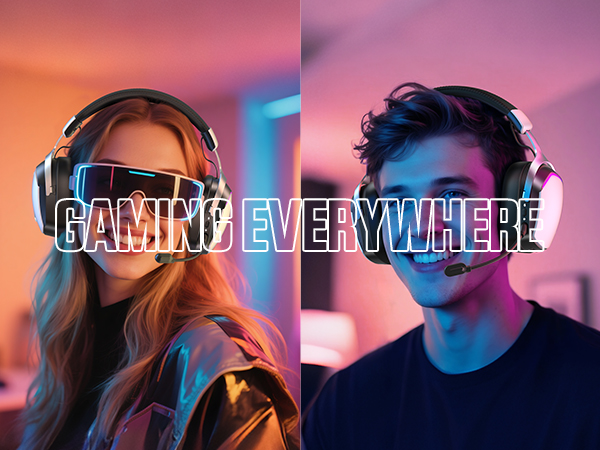 ps5 headsset with mic wireless