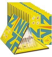 ZingZap Sticky Mouse Traps Glue Boards 10-PK, 3X Faster Catch with Built-in Peanut Scent, Extra-H...