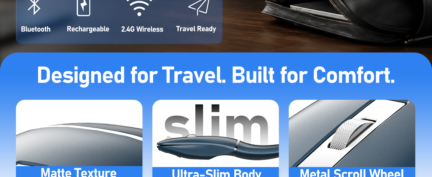 Bluetooth Travel Mouse