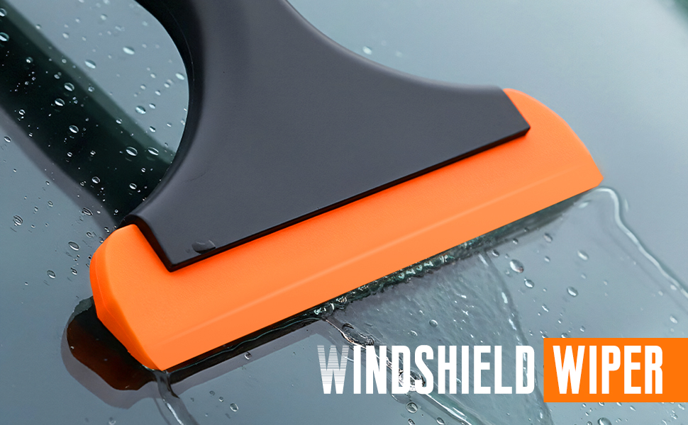 The blades are soft and bendable to help you clean tight corners, giving you streak-free