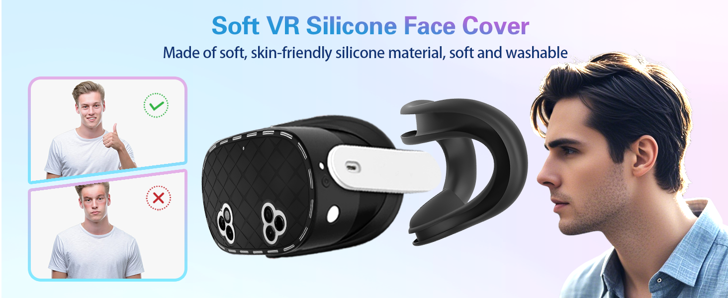 meta quest 3s silicone cover