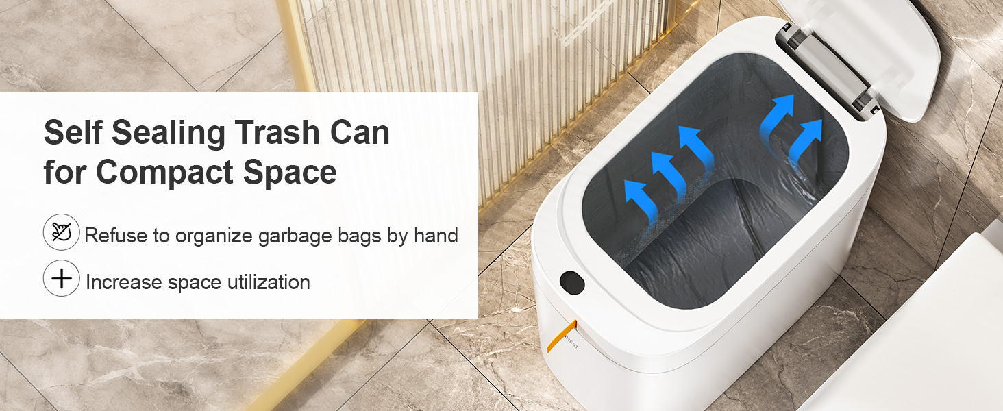  automatic touchless trash can