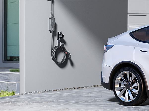 EV charger holder