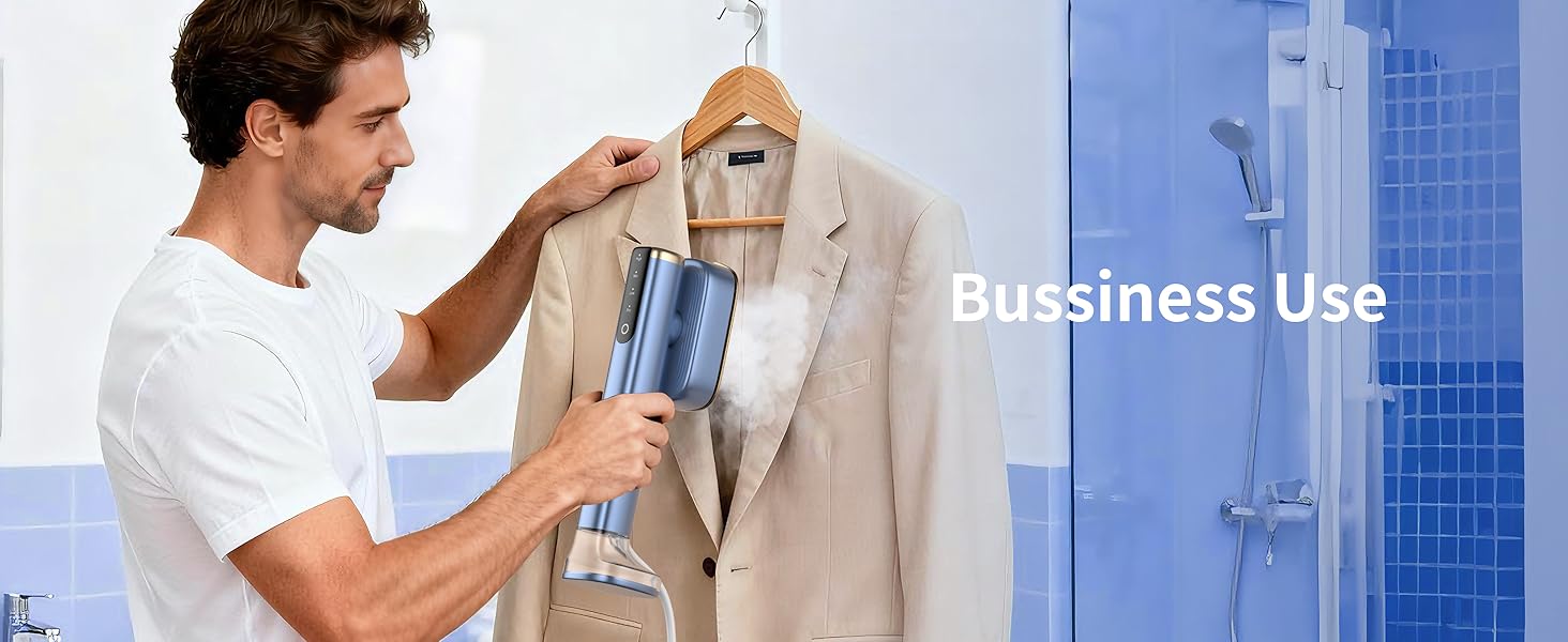 MIYOKO 2-in-1 Garment Steamer for Clothes