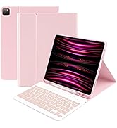 Keyboard Case for iPad Air 13 inch Case Keyboard for iPad Pro 12.9 inch Case with Keyboard Compat...