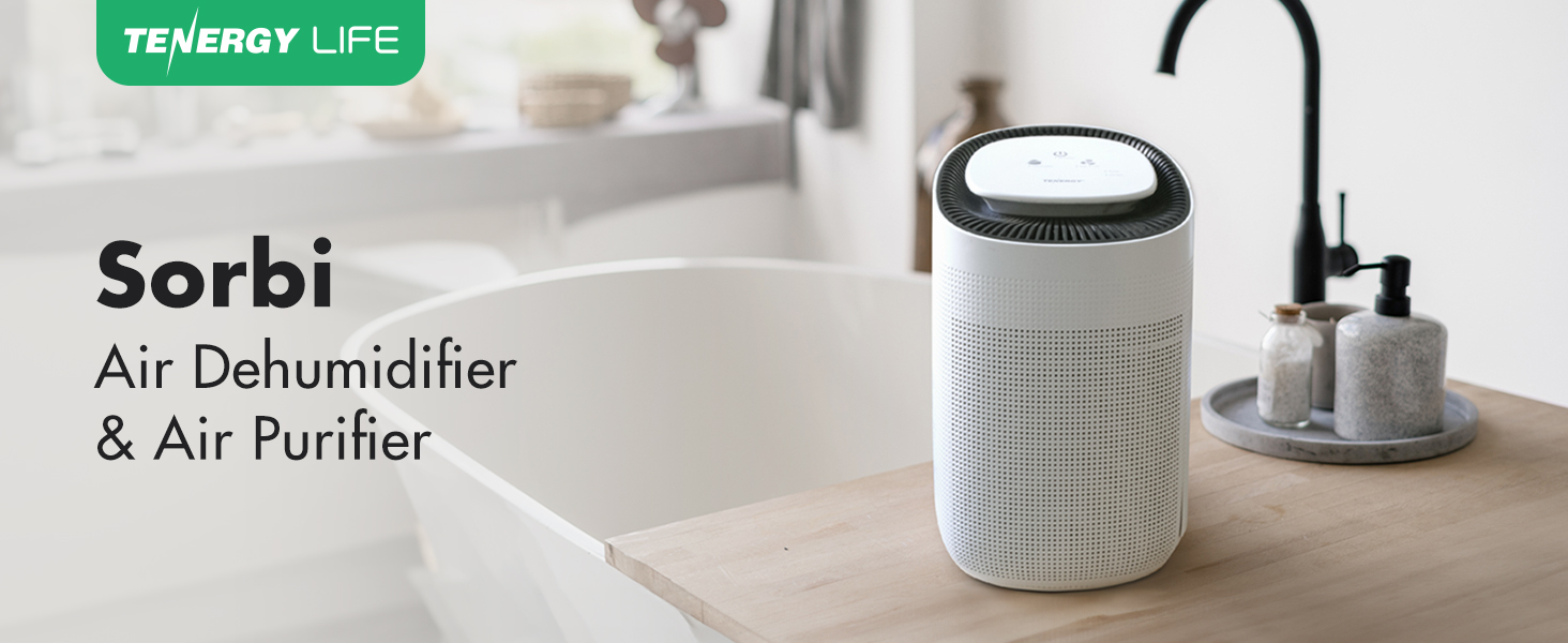 Tenergy Sorbi dehumidifier and air purifier