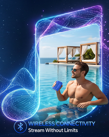 bluetooth speaker waterproof for poolside