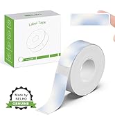 Nelko Genuine P21 Label Maker Tape, Adapted Label Print Paper, 14x40mm (0.55