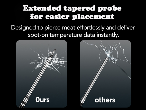 bluetooth wireless meat thermometer