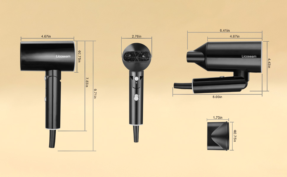 size HD013 black