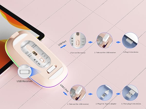 led wireless mouse